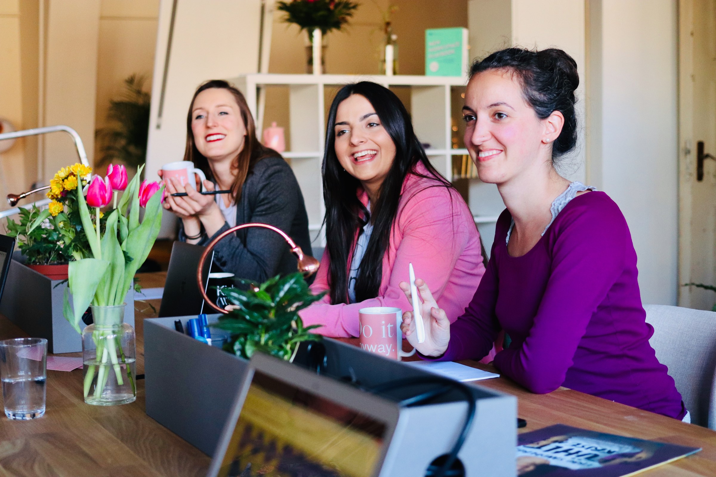 Working session at CoWomen